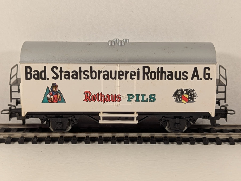 Märklin H0 Beer Refrigerator Wagon – “Rothaus Pils” – 4437
