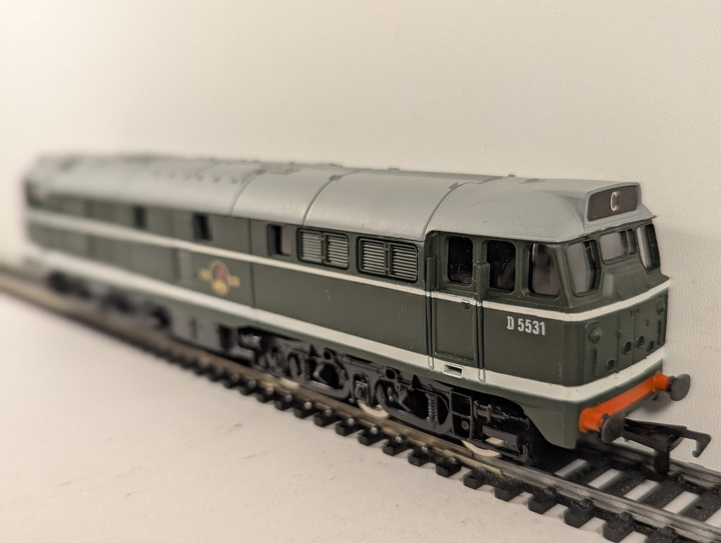 Airfix OO Gauge Class 31/1 Diesel Locomotive D5531 BR Green 54101-9