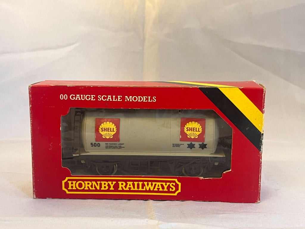 Hornby R020 OO Gauge Grey Shell Tank Wagon Boxed