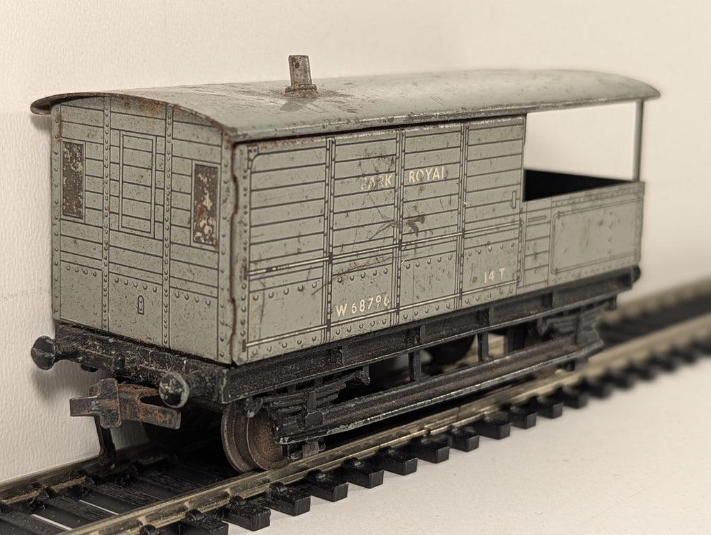 Hornby Dublo OO Gauge D1 Goods Brake Van Park Royal W68796 BR Grey