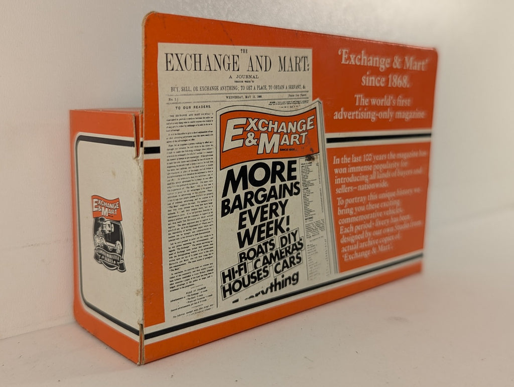 Lledo Exchange & Mart 1987 Motoring Events Promotional Van Die-cast Model Van