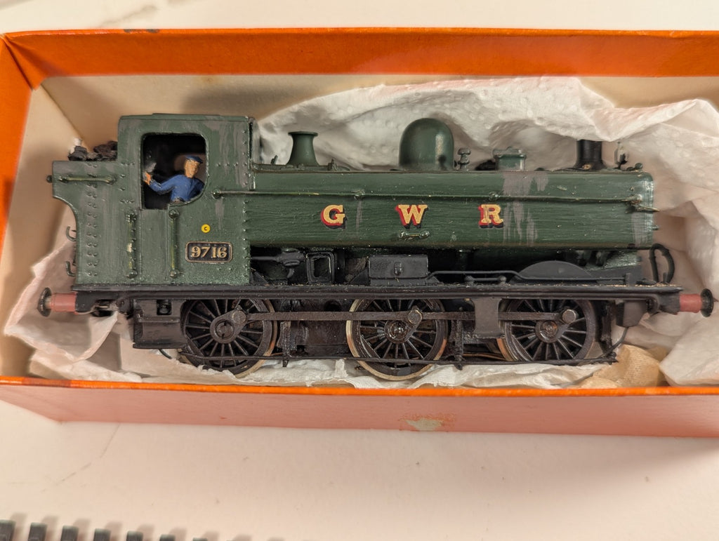 Kitbuilt GWR 57xx Class 0-6-0PT Pannier Tank No. 9716 – Poor Runner