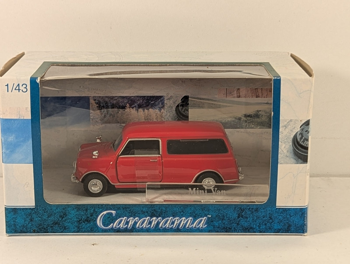 Cararama 1:43 Mini Van Die-cast Model Vehicle Red