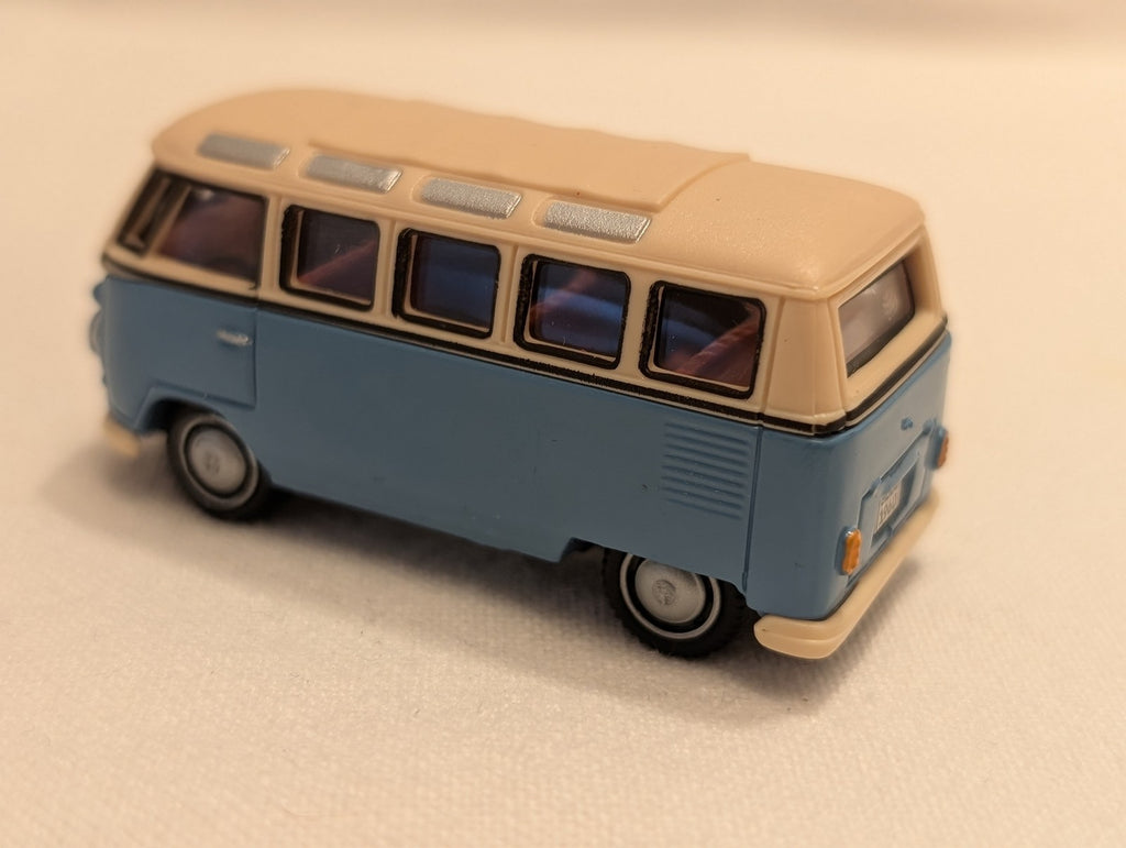 High Speed 1:87 Scale Volkswagen Type 2 T1 Combi Samba Bus Die-cast Van