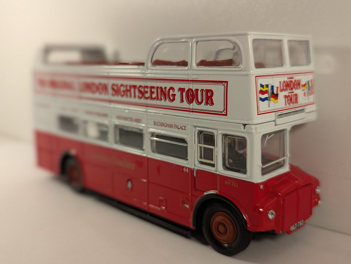 Corgi 1:50 AEC Routemaster Open Top with Figures Die-cast Model Bus RM 753