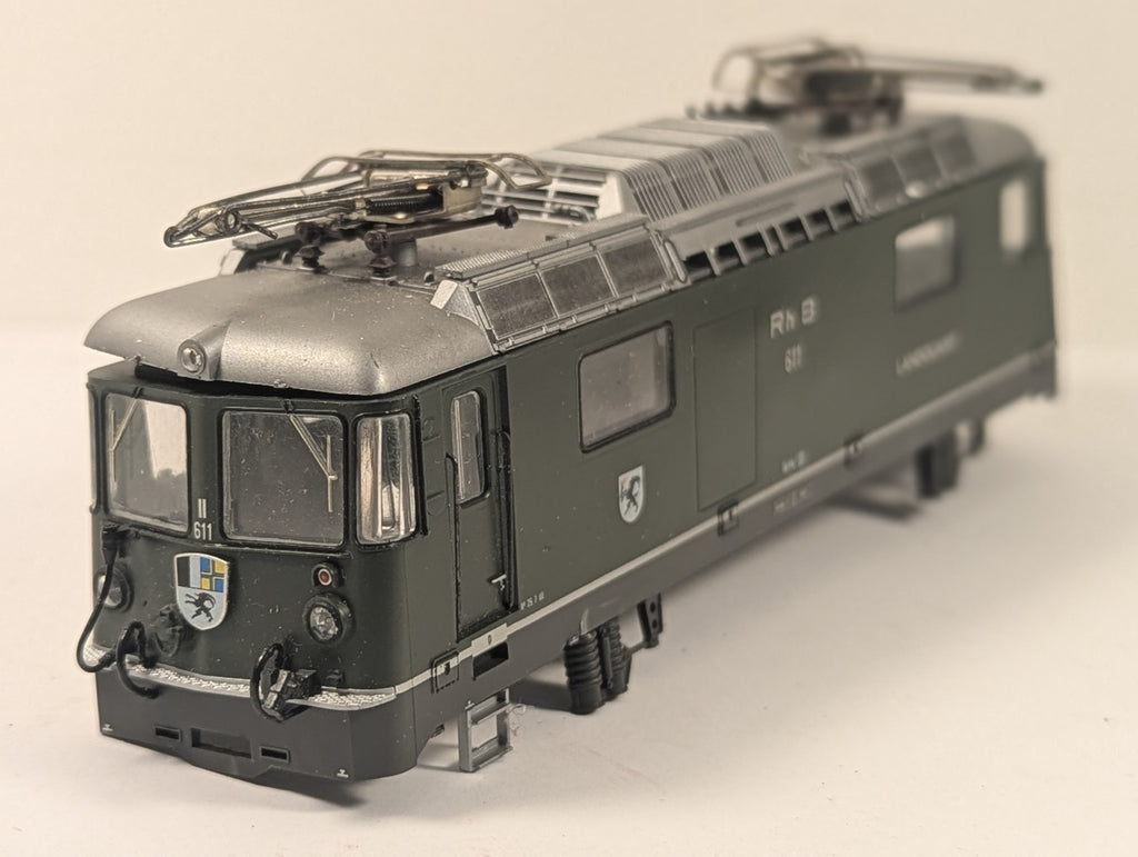 Bemo 1258 111 H0eGauge RhB Class Ge 4/4 II ElectricLocomotive Body Shell - Boxed