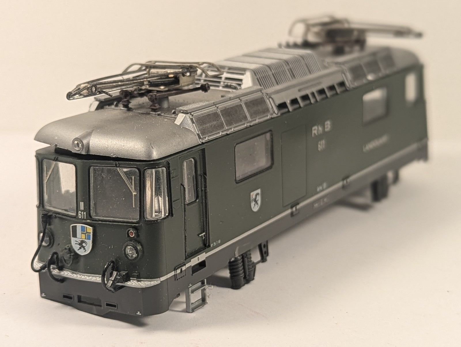 Bemo 1258 111 H0eGauge RhB Class Ge 4/4 II ElectricLocomotive Body Shell - Boxed