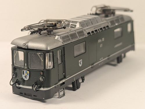 Bemo 1258 111 H0eGauge RhB Class Ge 4/4 II ElectricLocomotive Body Shell - Boxed