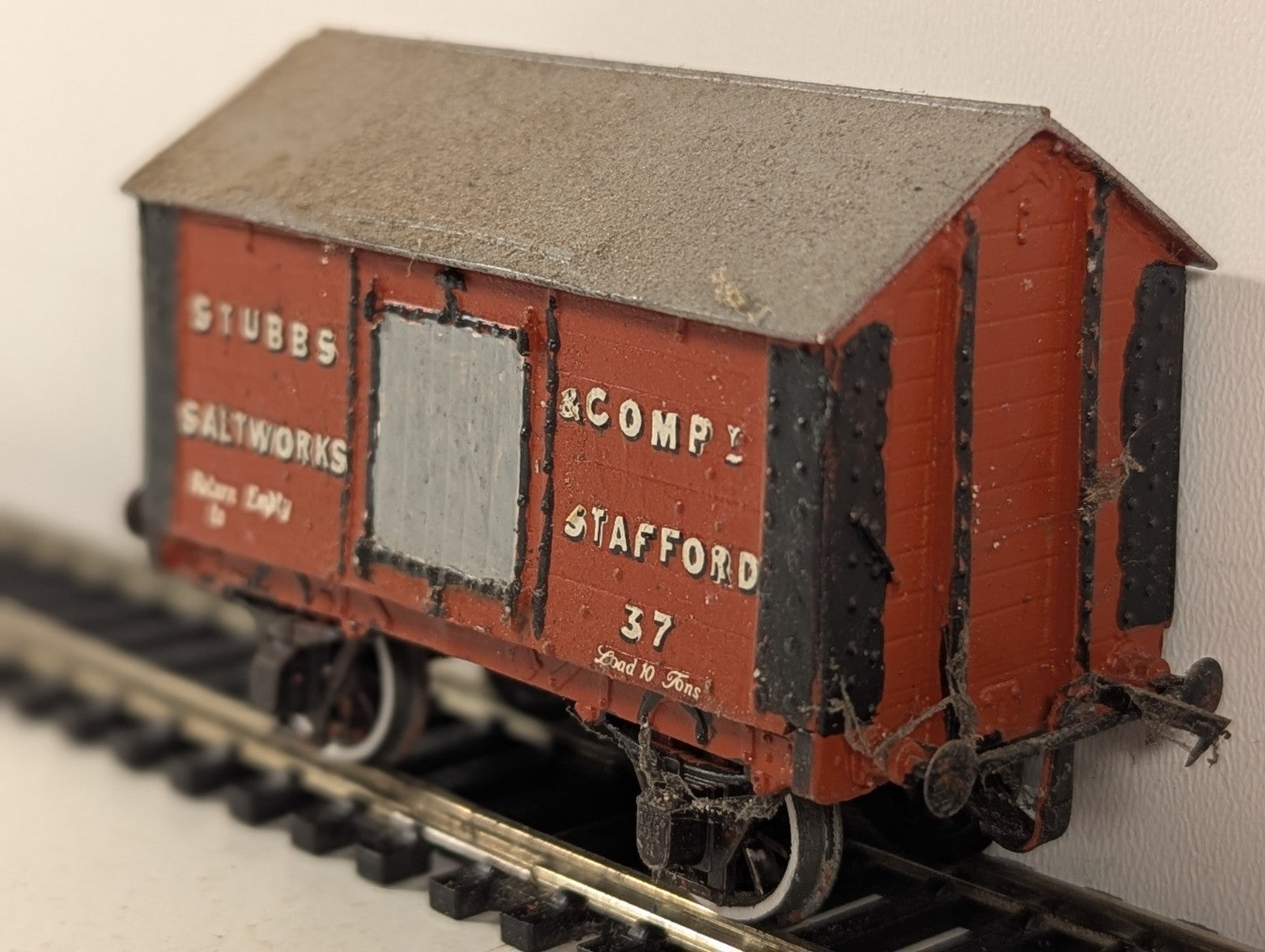 Kitbuilt OO Gauge Gloucester 10 Ton Salt Van Goods Wagon 37