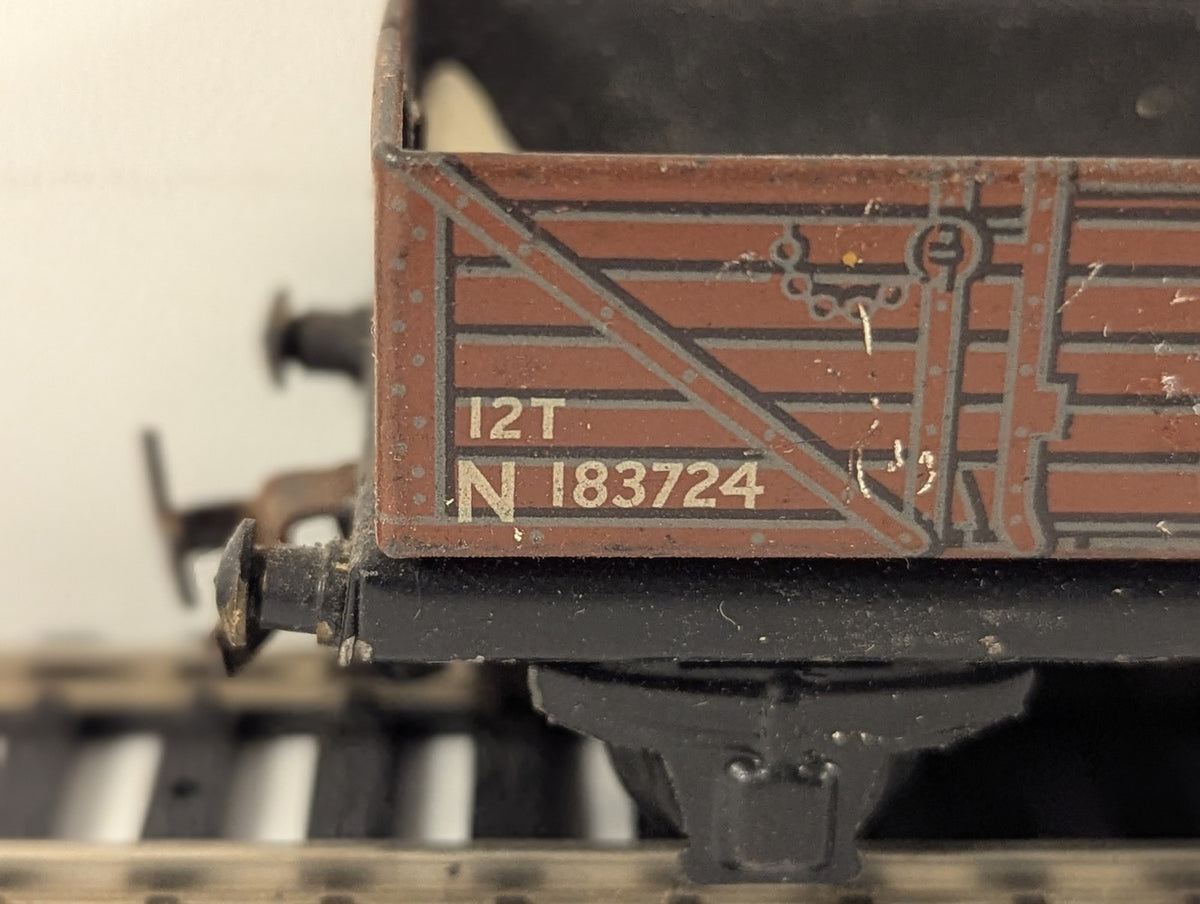 Trix Twin Railway OO Gauge 12T Open Wagon Goods Wagon N 183724 LNER Brown