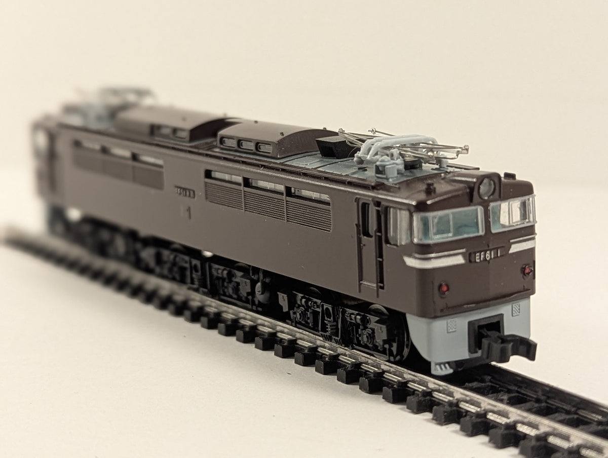Kato N Gauge Class EF61 Electric Locomotive EF61 1 JNR Brown