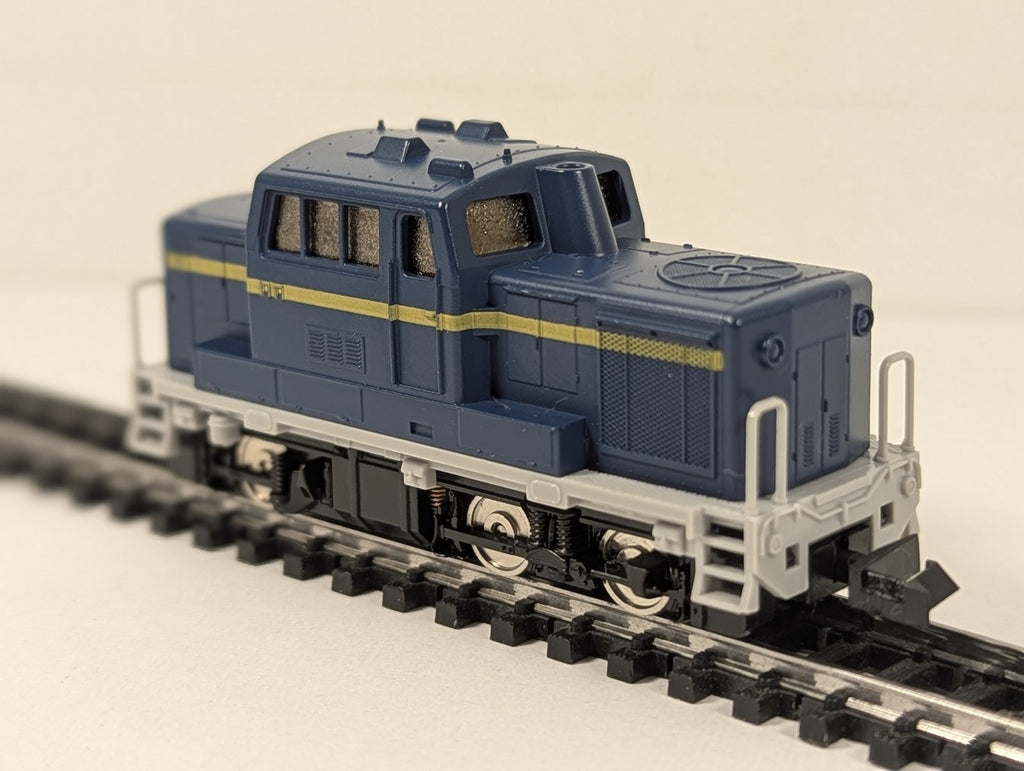 Tomix N Gauge Multi-purpose Diesel Locomotive Blue with yellow stripe 2023