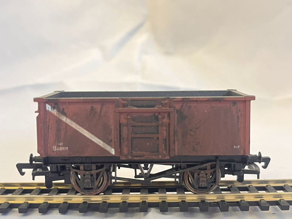 Bachmann Branchline OO Gauge BR 16T Steel Mineral Wagon Bauxite Weathered