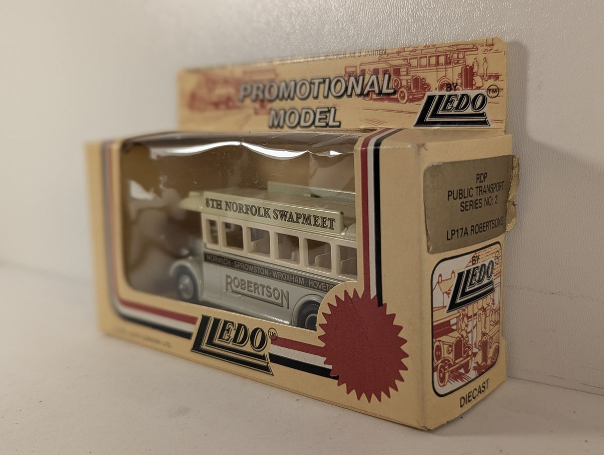 Lledo LP17A Robertson's Bus (8th Norfolk Swapmeet) Die-cast Model