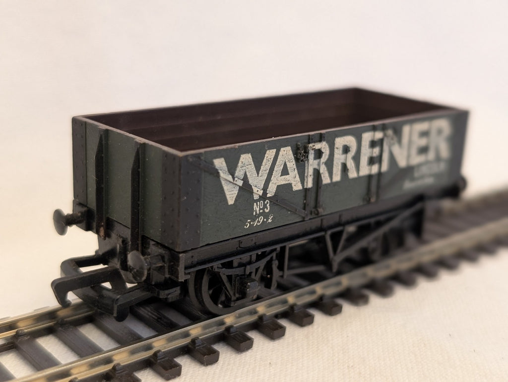 Mainline OO Gauge 7 Plank Open Wagon Goods Wagon No. 3 Warrener (Li