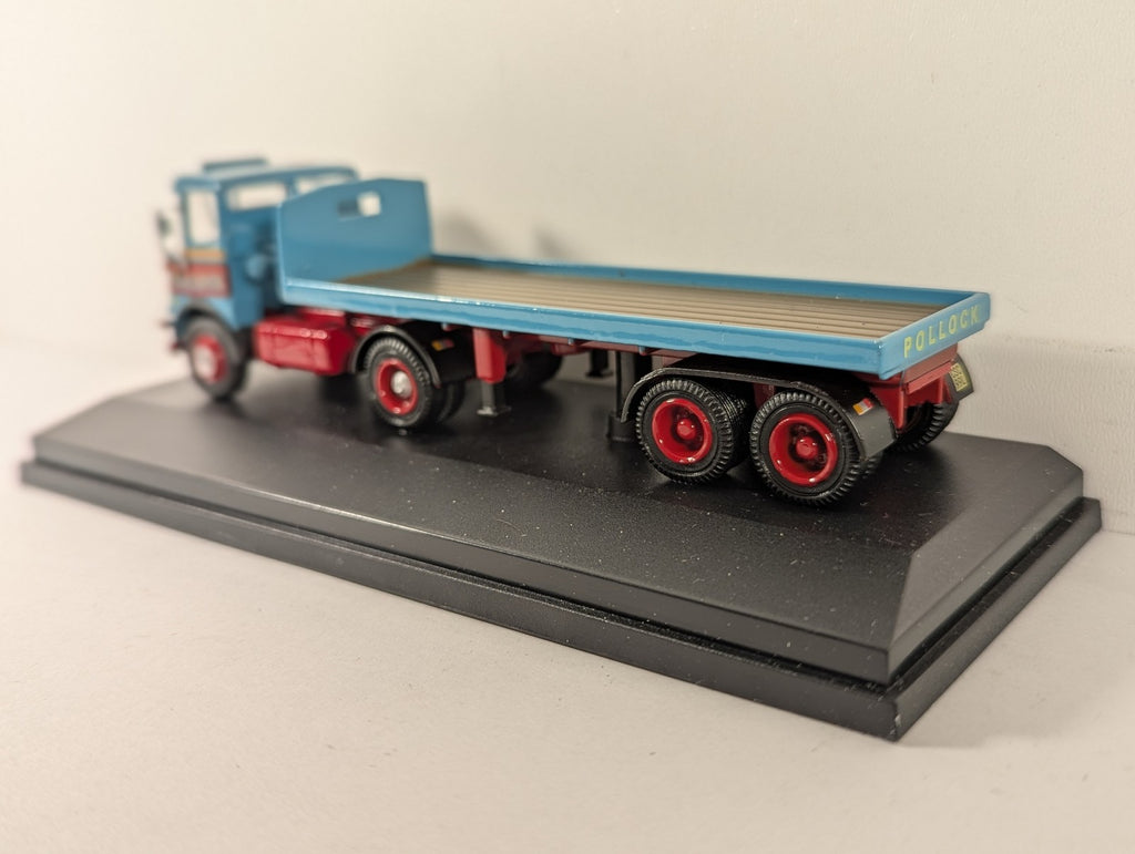 Oxford Diecast 1:76 Scale Atkinson Borderer Flatbed Trailer Die-cast Vehicle