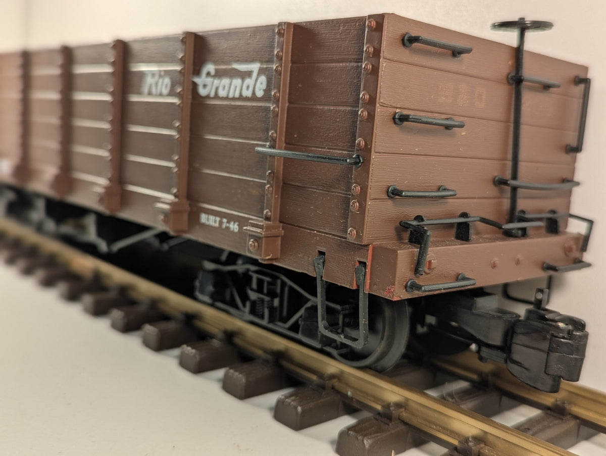 Bachmann 93718BAC G Gauge D&RGW Gondola Car