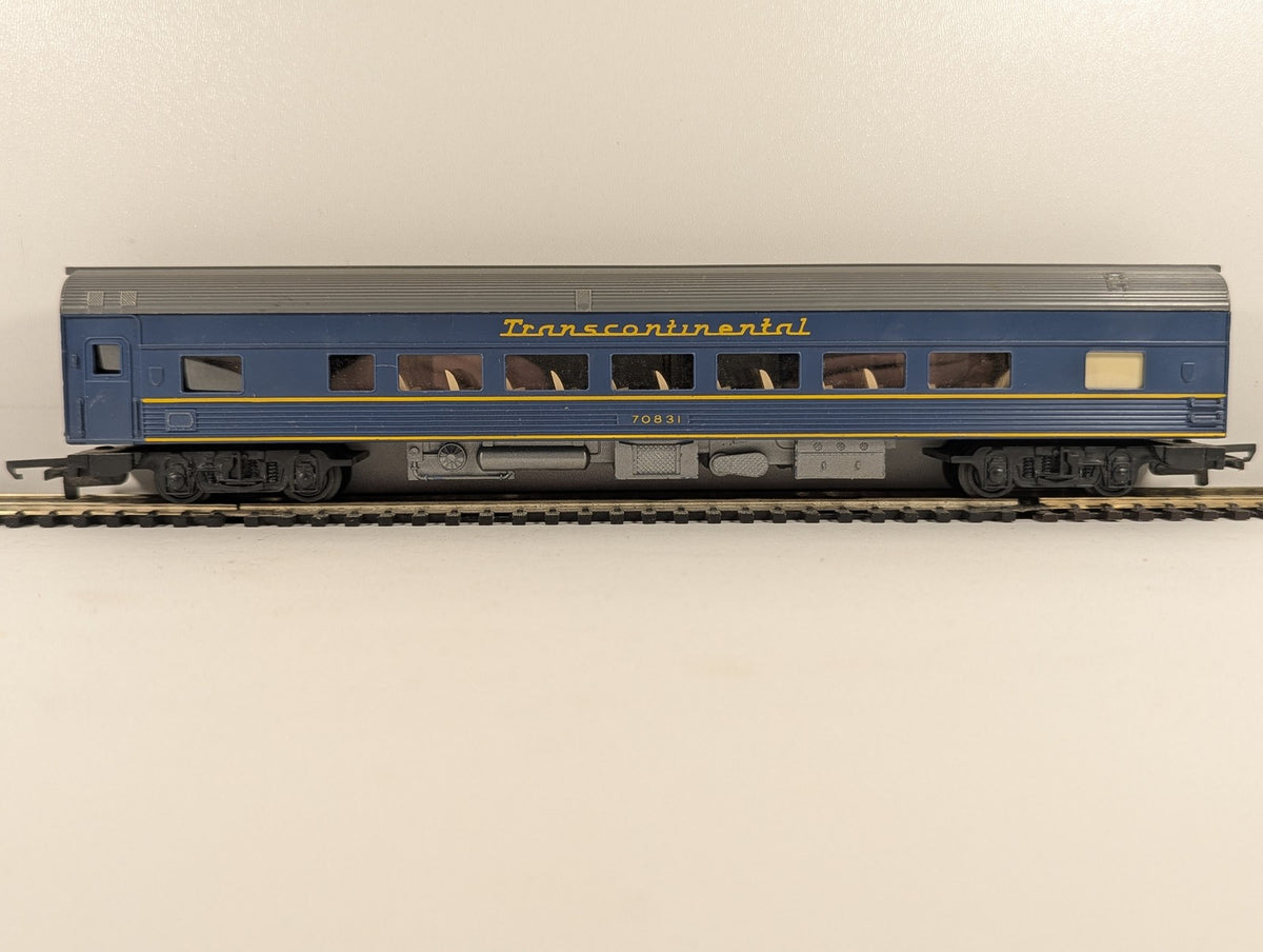 Tri-ang OO Gauge Transcontinental Passenger Coach 70831 Transcontinental Blue