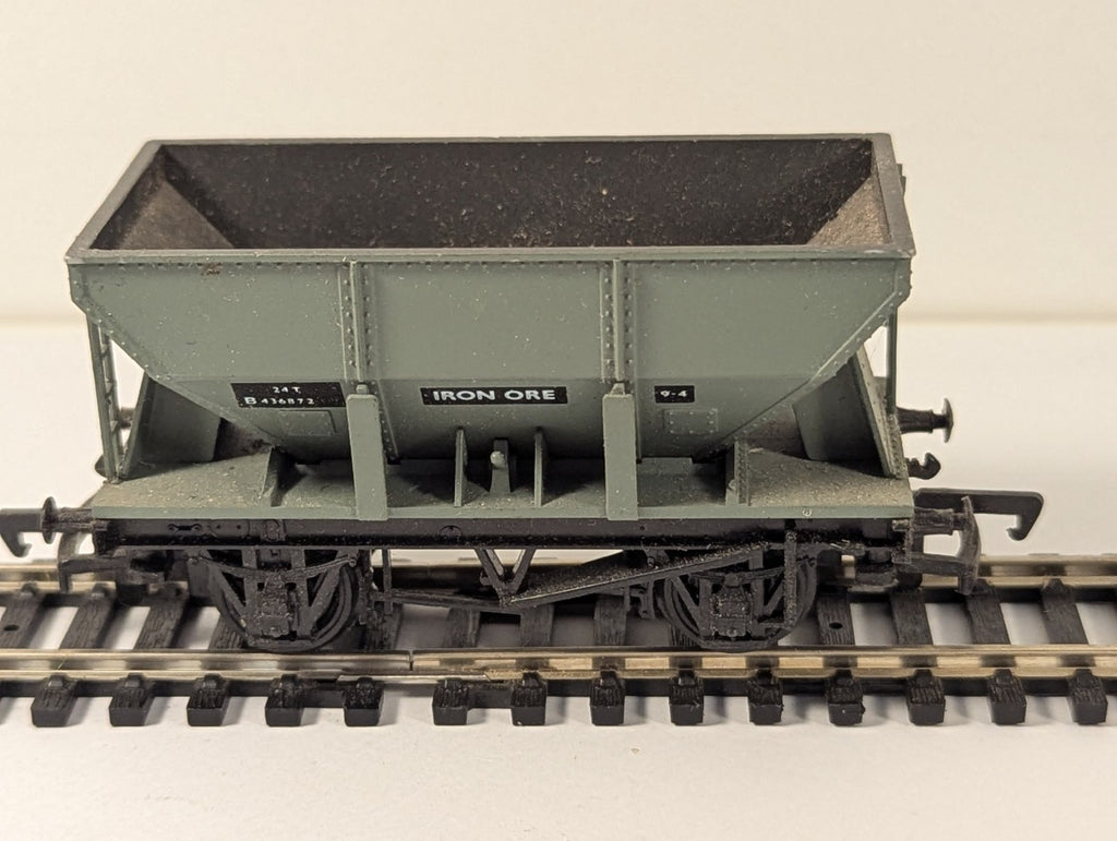 Replica Railways 13411 OO Gauge 24 Ton Iron Ore Hopper BR Grey