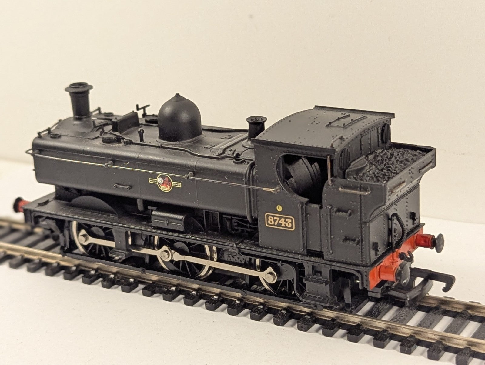 Replica Railways 11002 BR Unlined Black Pannier Tank  - Boxed - Spares/Repairs
