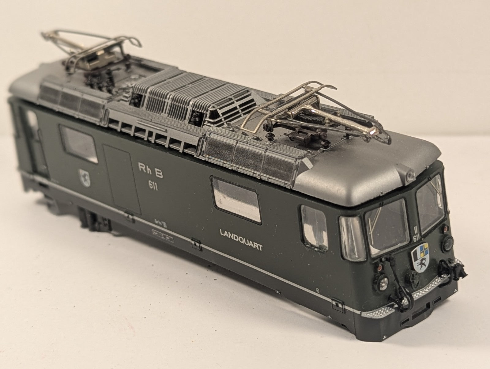Bemo 1258 111 H0eGauge RhB Class Ge 4/4 II ElectricLocomotive Body Shell - Boxed