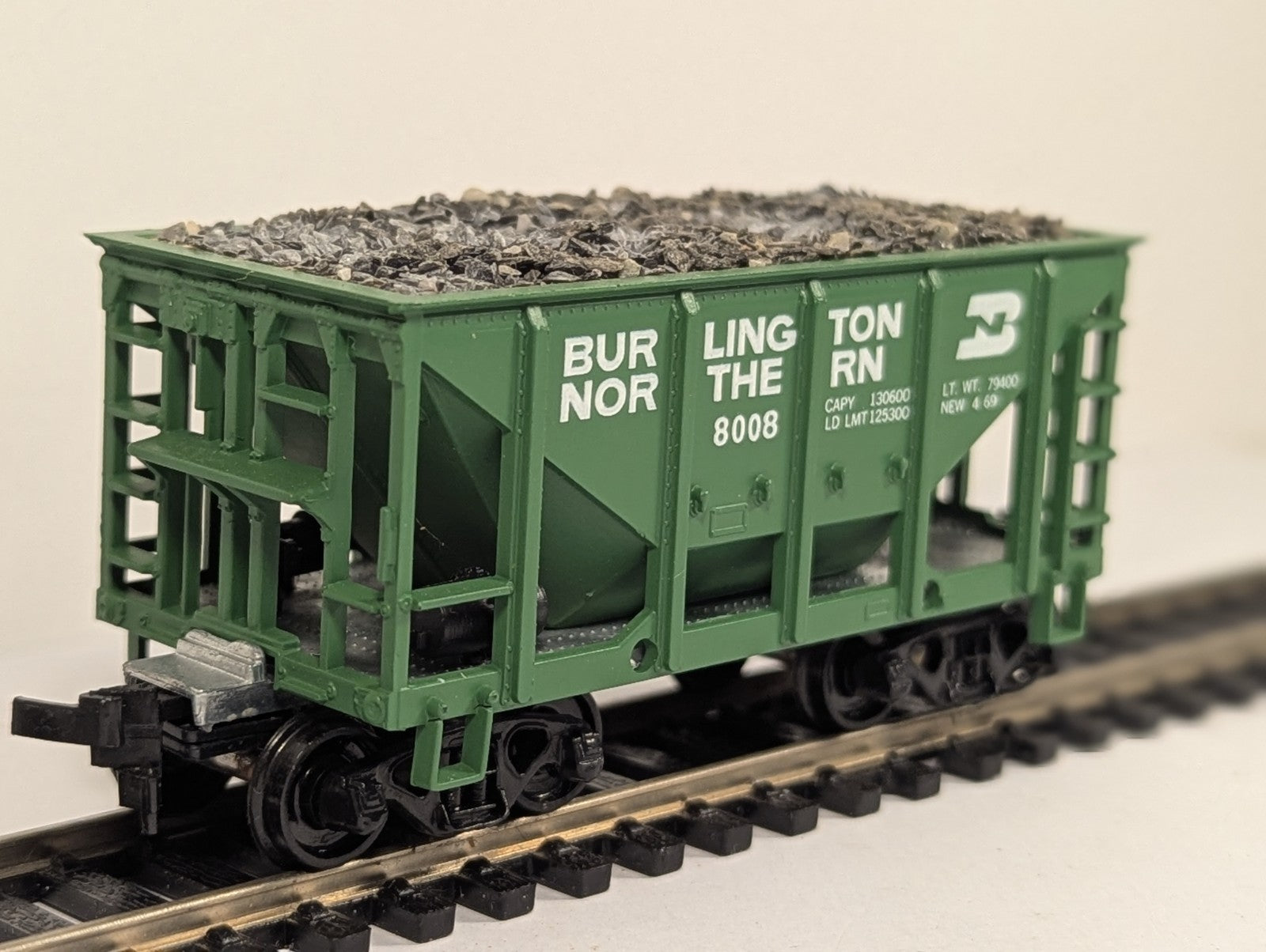 Roundhouse 1415 HO Gauge Burlington Northern Built Ore Car