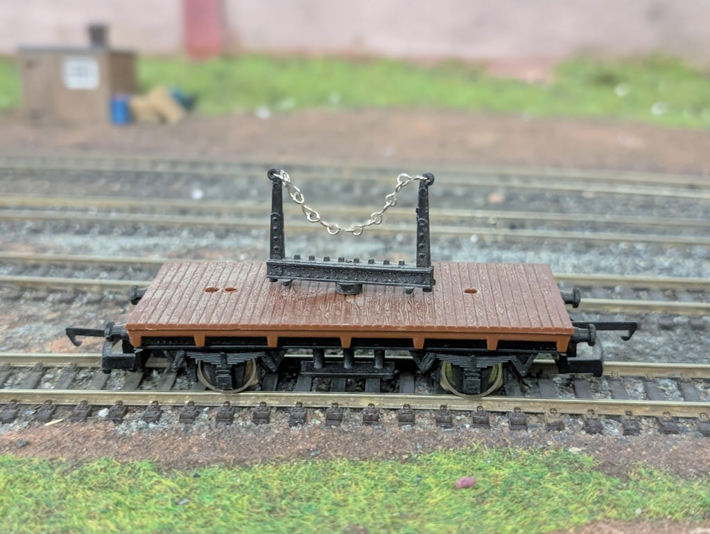 Lima 305681a3 BHA Bogie Steel Curtain Sided Wagon