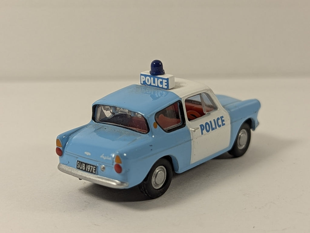 Oxford Diecast Ford Anglia 105E Police Car Die-cast Vehicle SUB 197E