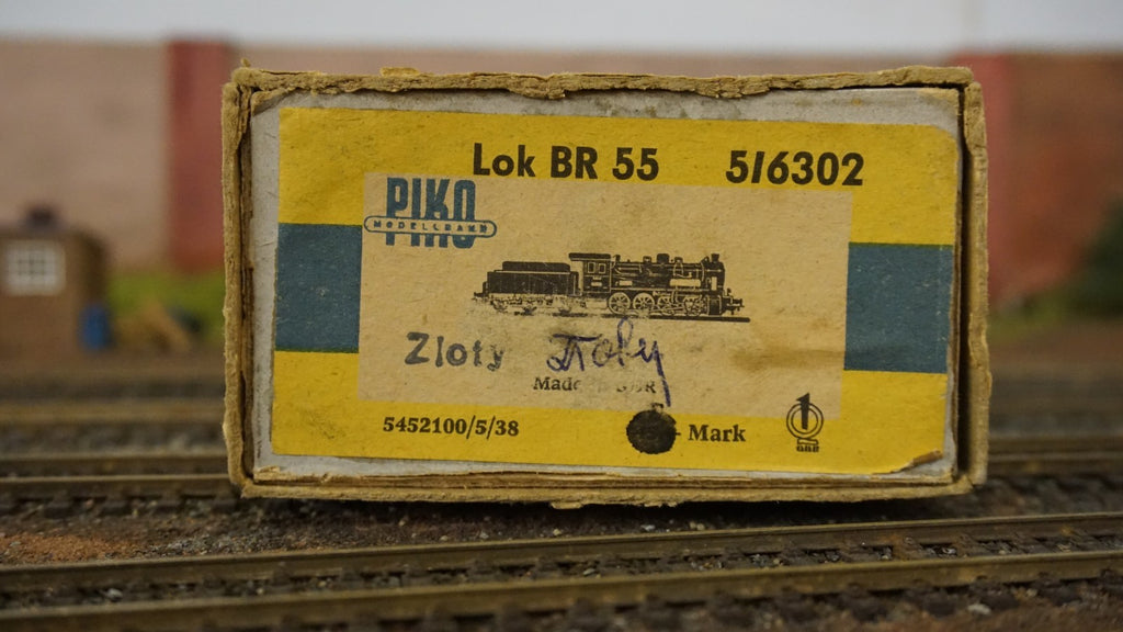 Piko 605 318 steam locomotive Br 553784 H0 Gauge Boxed