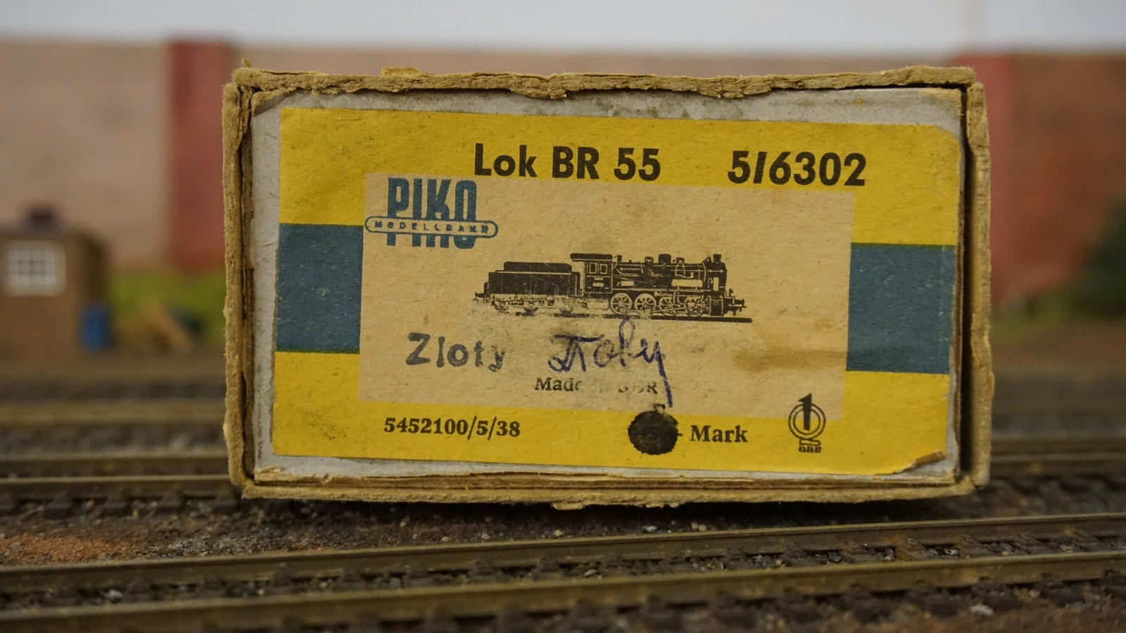 Piko 605 318 steam locomotive Br 553784 H0 Gauge Boxed