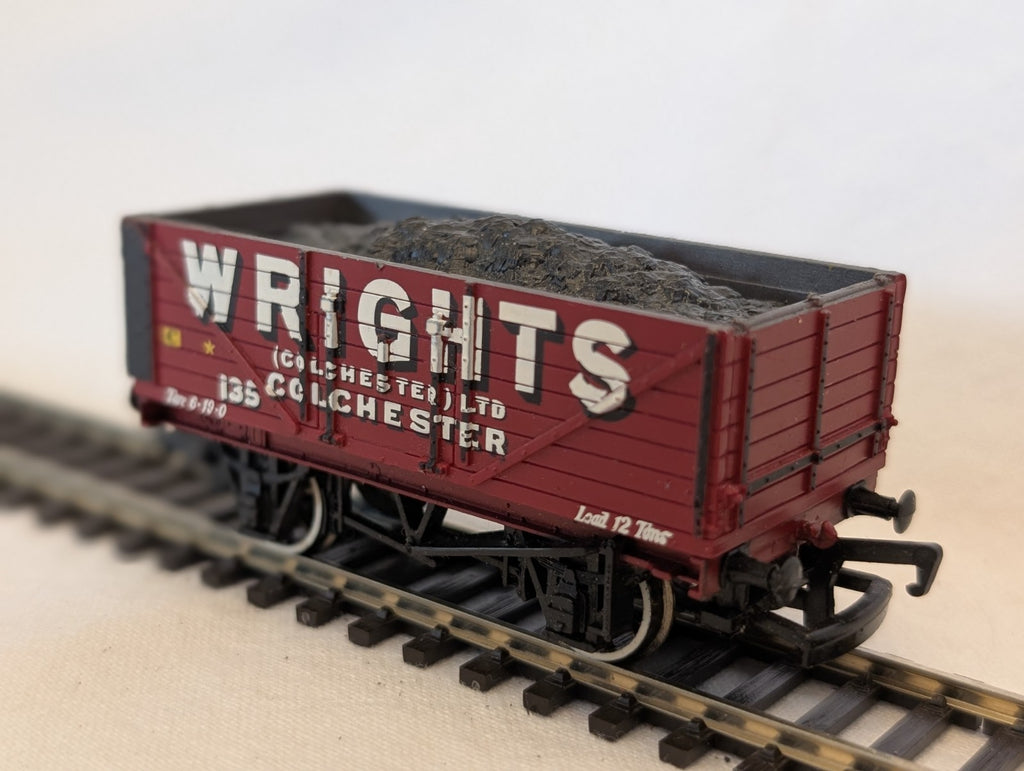 Bachmann OO Gauge 7 Plank Wagon Wrights (Colchester) Ltd Goods Wagon