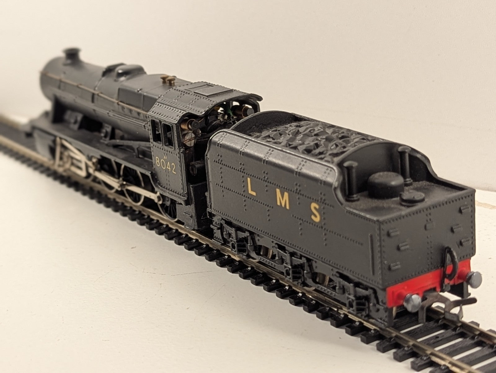 Wrenn W2225 OO Gauge LMS Class 8F 8042 Black Boxed
