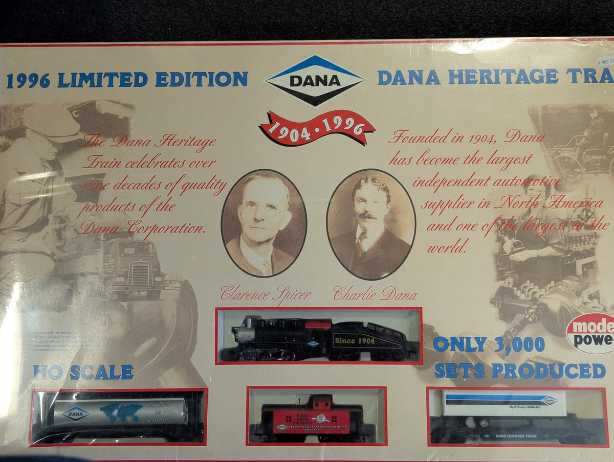 Model Power HO Gauge Dana Heritage Train Set Dana Corporation
