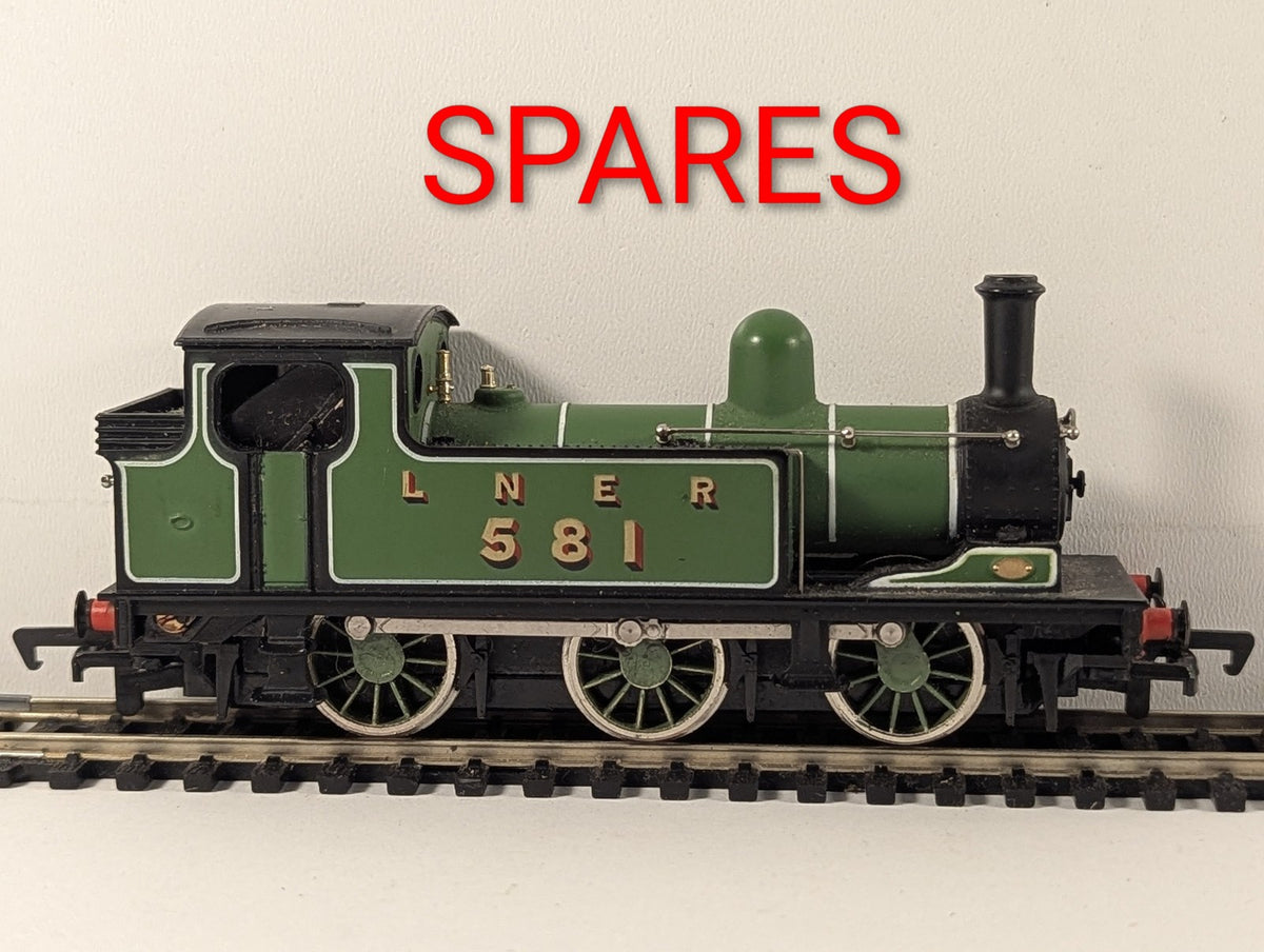 Mainline OO Gauge Class J72 0-6-0T Locomotive 581 LNER Green 37-054