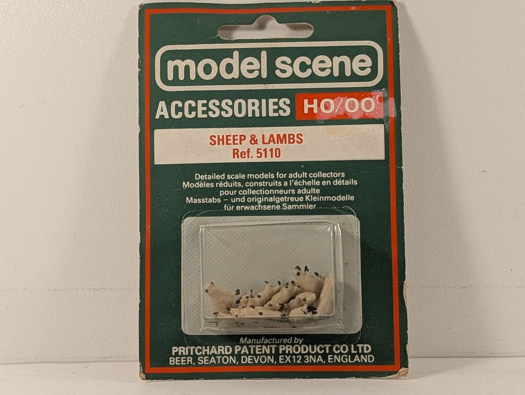 Model Scene HO/OO Sheep & Lambs Scenic Accessories 5110