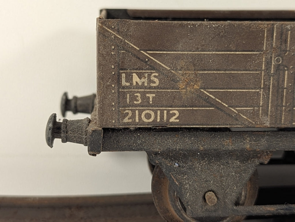 Hornby O Gauge No. 1 LMS 13T Open Wagon 210112 LMS Brown