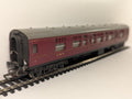 Hornby OO Gauge LMS Composite Coach Railway Coach 2257 LMS Crimson Lake