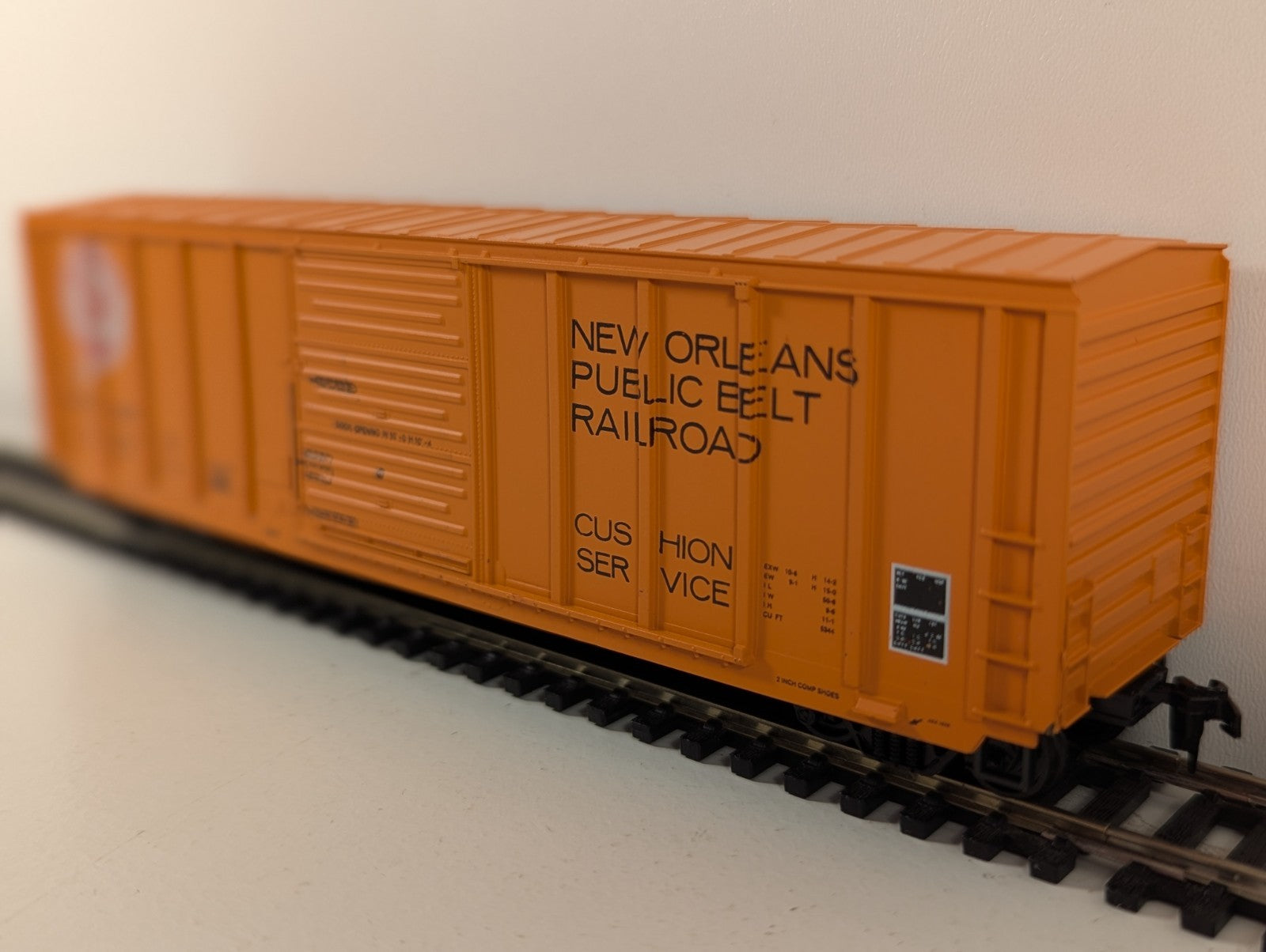 Walthers Mainline HO Gauge 50ft ACF Boxcar NOPB Railroad