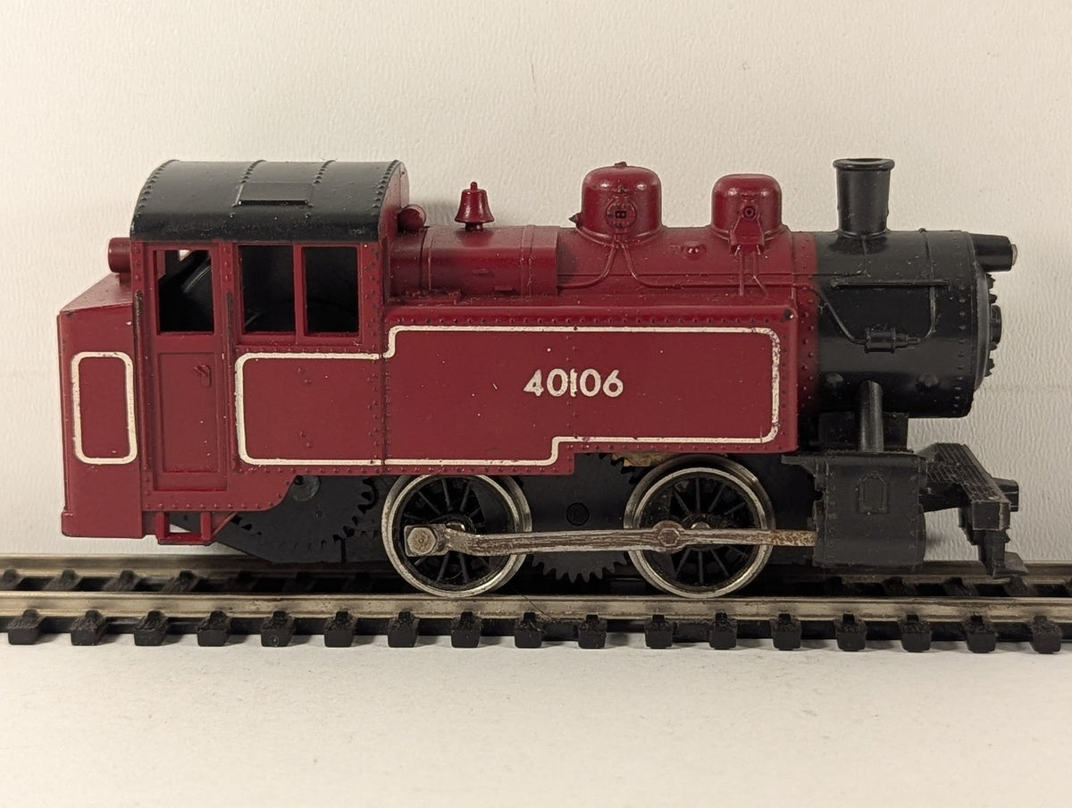 Lima OO Gauge 0-4-0 Tank Locomotive Steam Locomotive 40106 LMS Red