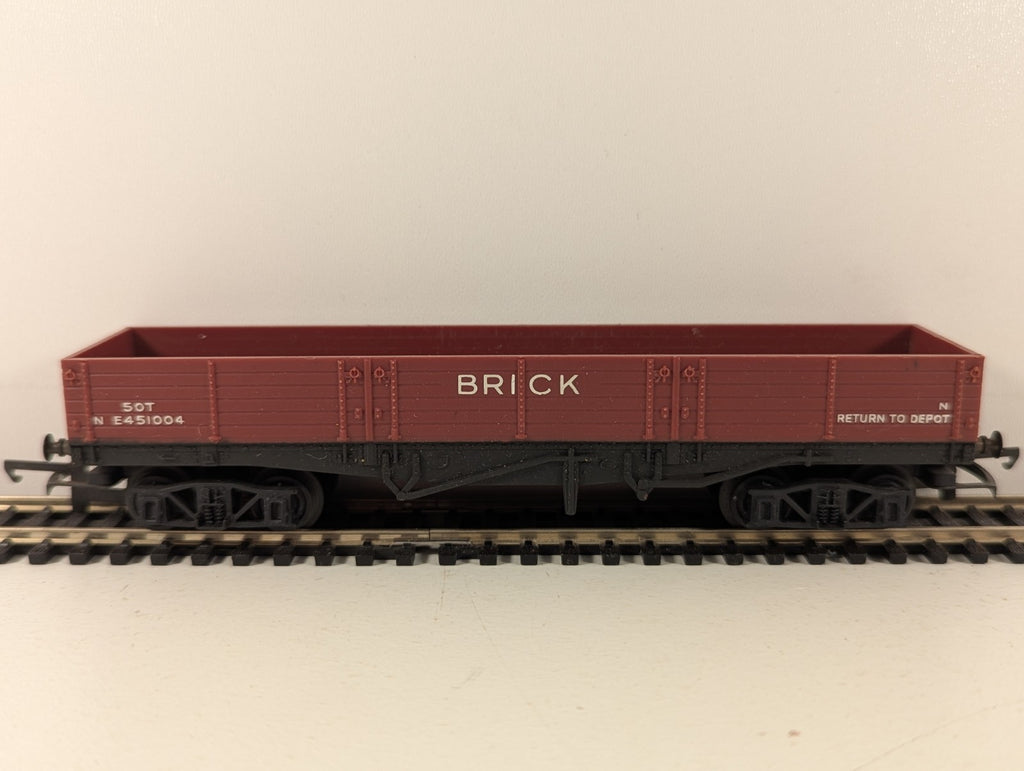 Tri-ang R219 OO Gauge Maroon Bogie Brick Wagon