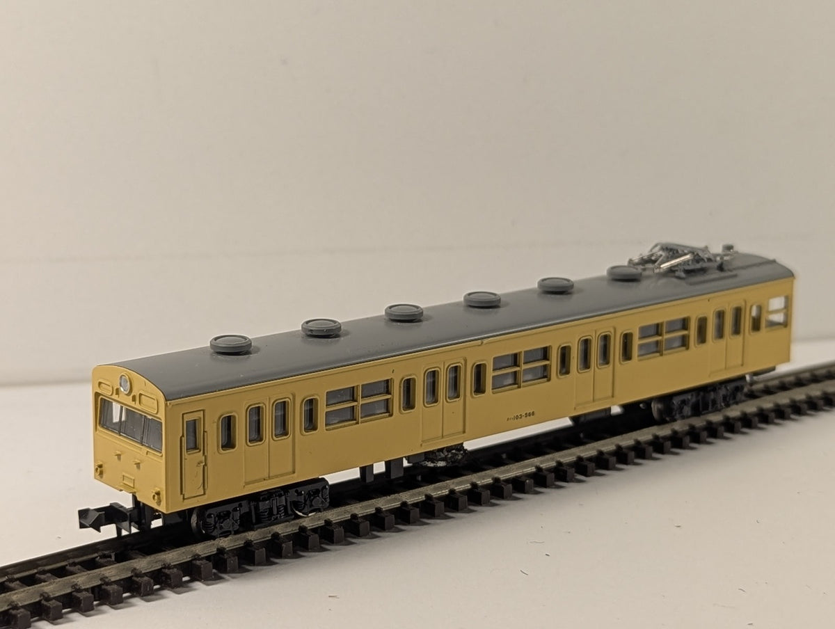 Kato N Gauge JNR 103 Series EMU Coach Kumoha 103-566 Yellow