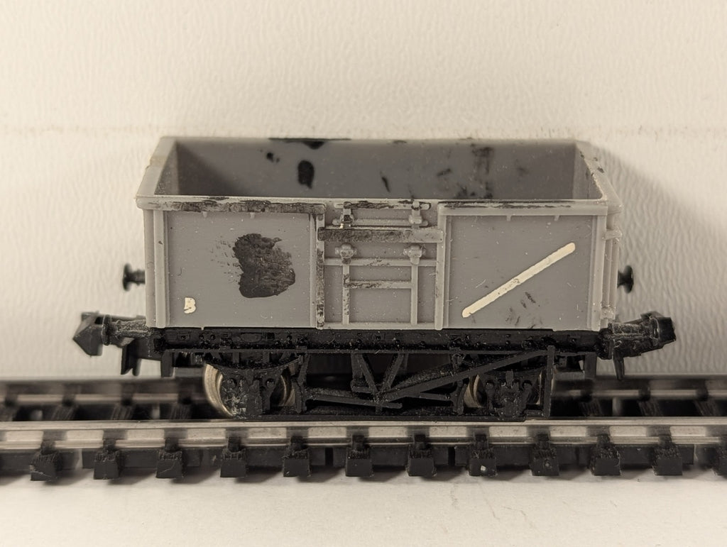 Lima N Gauge 16 Ton Mineral Wagon B554430 BR Grey