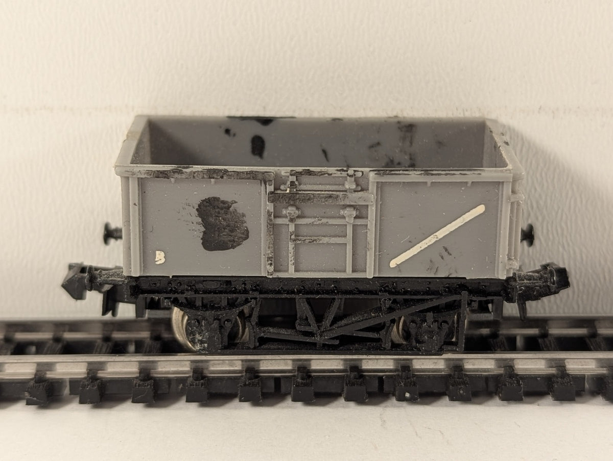 Lima N Gauge 16 Ton Mineral Wagon B554430 BR Grey