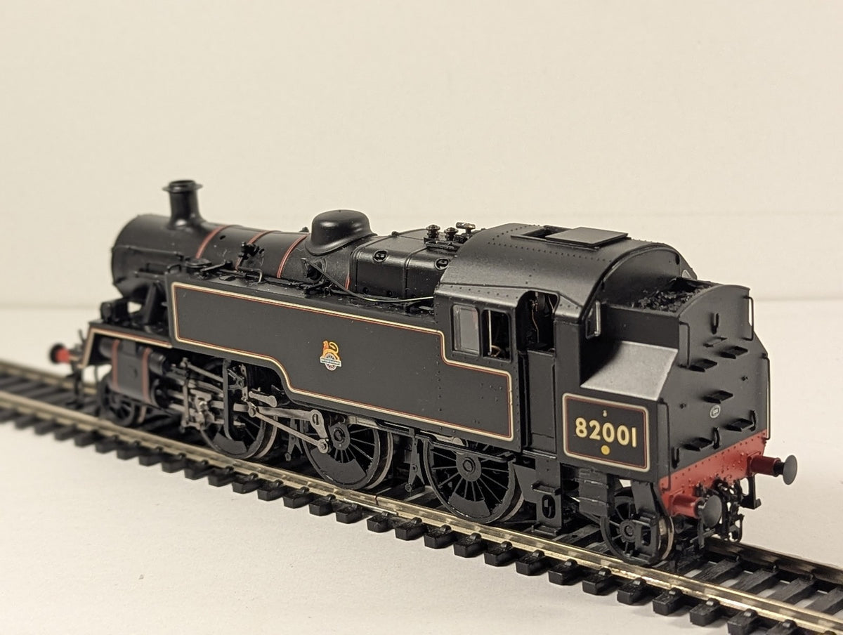 Bachmann OO Gauge 31-979 BR Black Standard Class 3MT '82001' Steam Locomotive