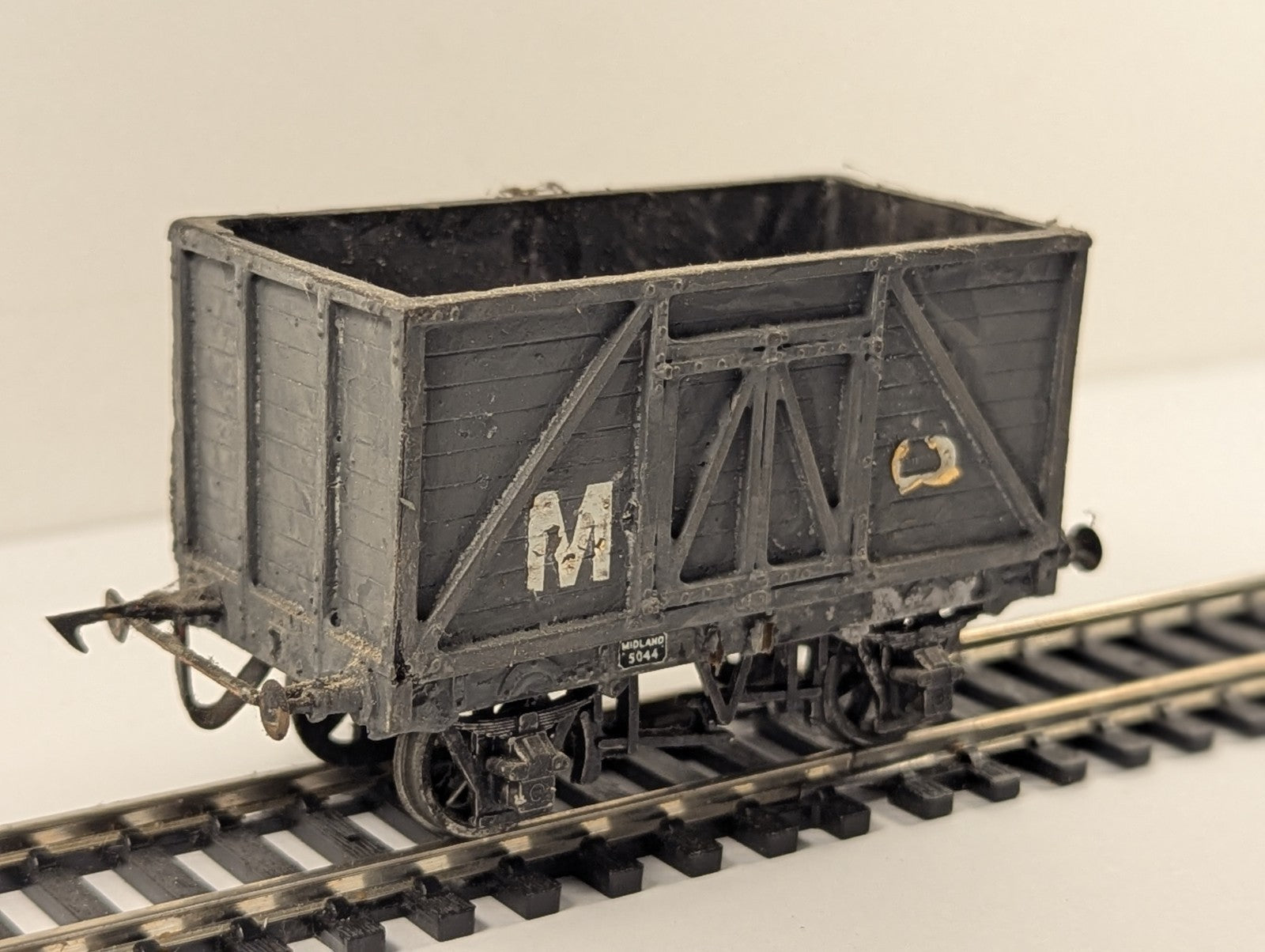 Kit Built OO Gauge Midland Railway Open Wagon Goods Wagon 5044