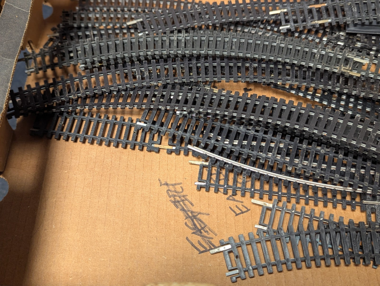 Hornby OO Gauge Job Lot of Model Railway Track - Needs Cleaning