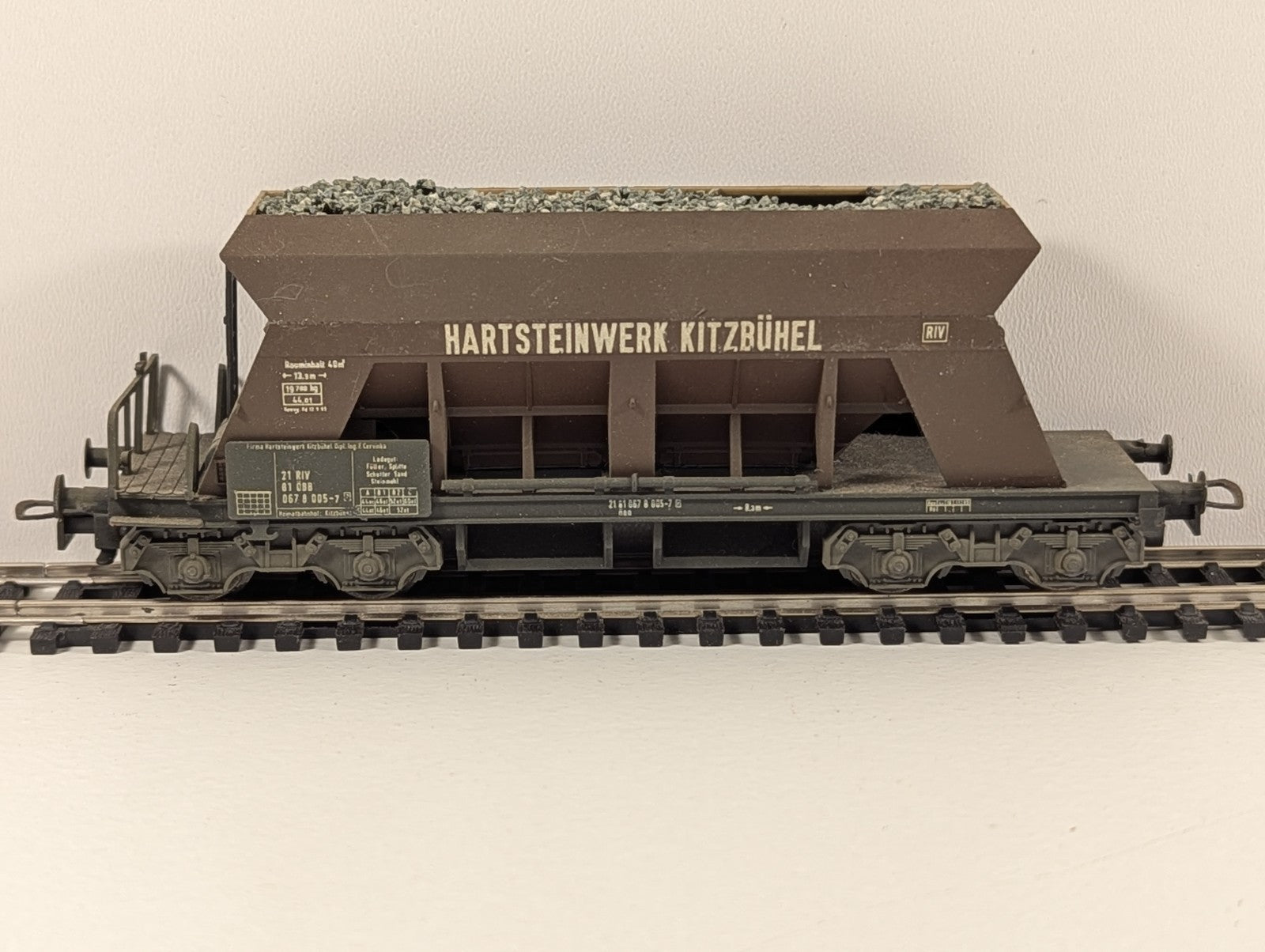 Liliput 24612 Kieswagen “Hartsteinwerk Kitzbühel” – ÖBB – HO Gauge