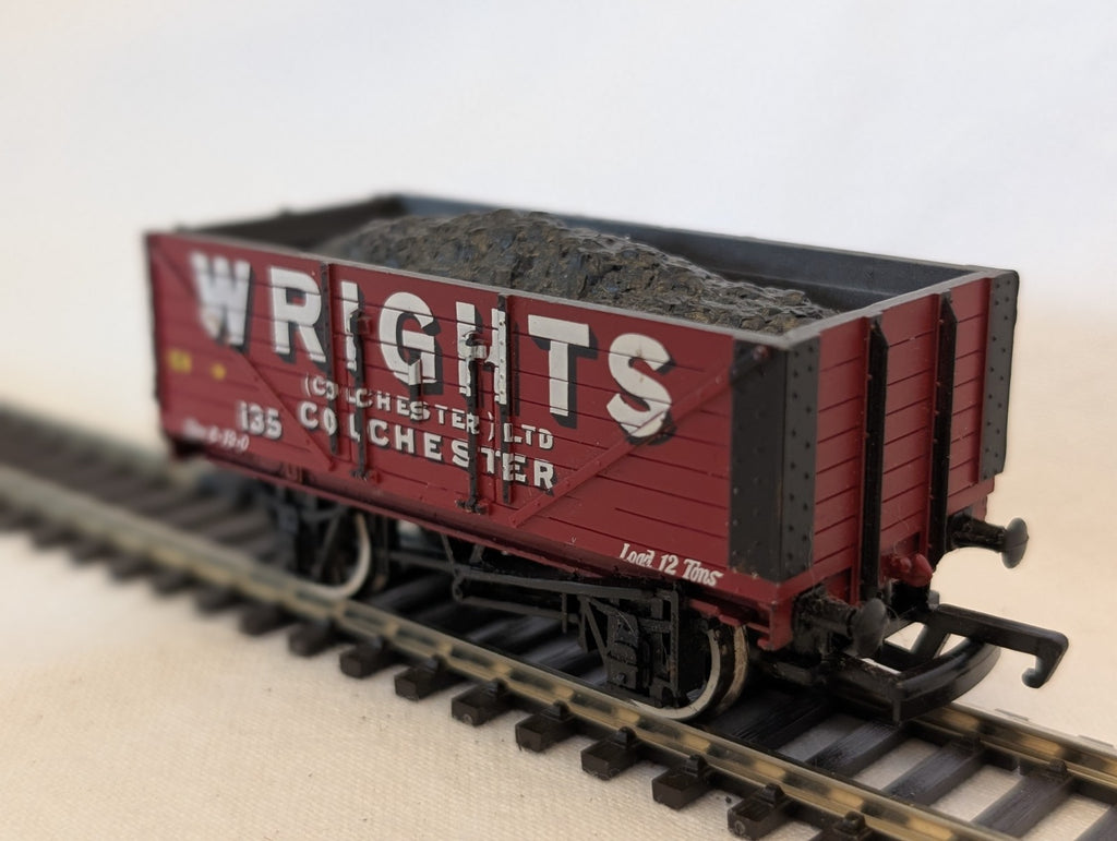 Bachmann OO Gauge 7 Plank Wagon Wrights (Colchester) Ltd Goods Wagon