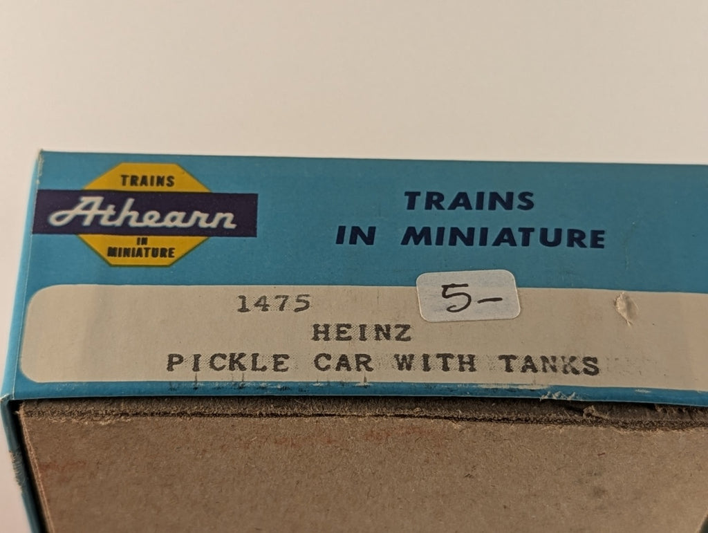 Athearn HO Gauge Heinz Pickle Car with Tanks Goods Wagon 73 1475