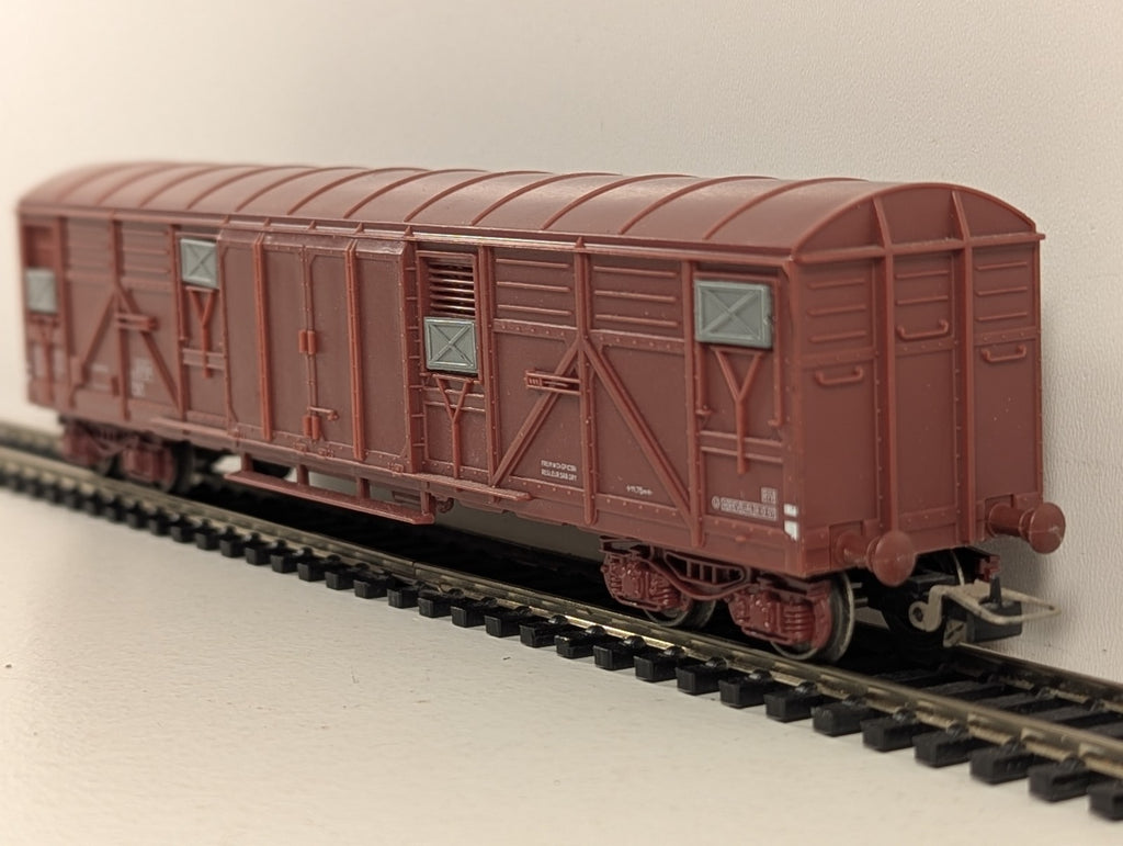 Jouef HO Gauge SNCF 6531 Twin Bogie Box Van - Boxed